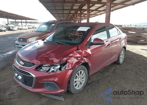 2018 Chevrolet Sonic Lt Auto из США, поврежденный, VIN 1G1JD5SH3J4121732